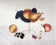 Cady Emma Jane Fruit in a Glass Compote USA oil painting artist